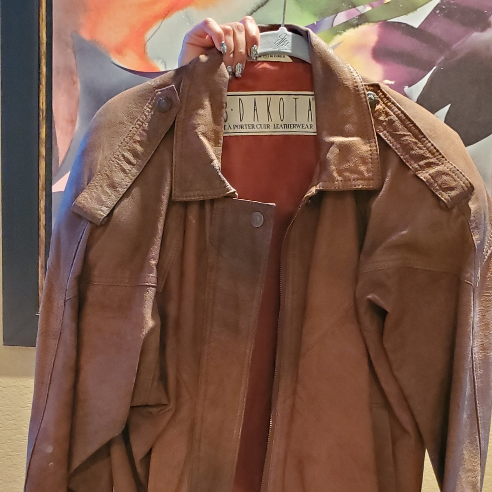 Leather jacket